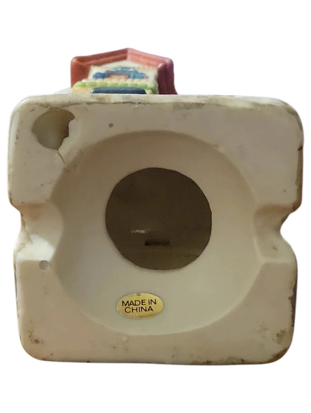 Vtg 1994 Lillian Vernon Christmas Memories Porcelain Grocer Store No Lights